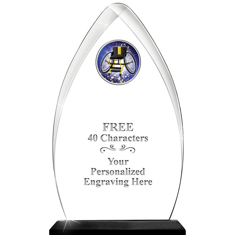 11.25"ARROWHEAD ACRYLIC W/INS