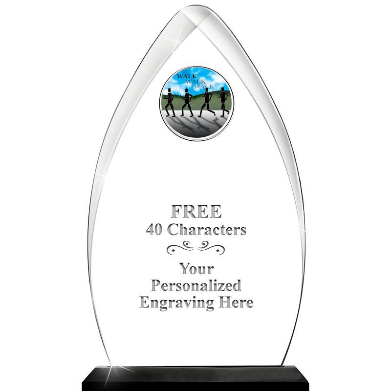 11.25"ARROWHEAD ACRYLIC W/INS