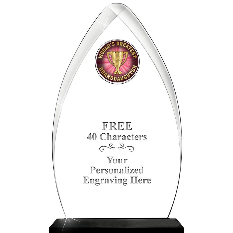 11.25"ARROWHEAD ACRYLIC W/INS