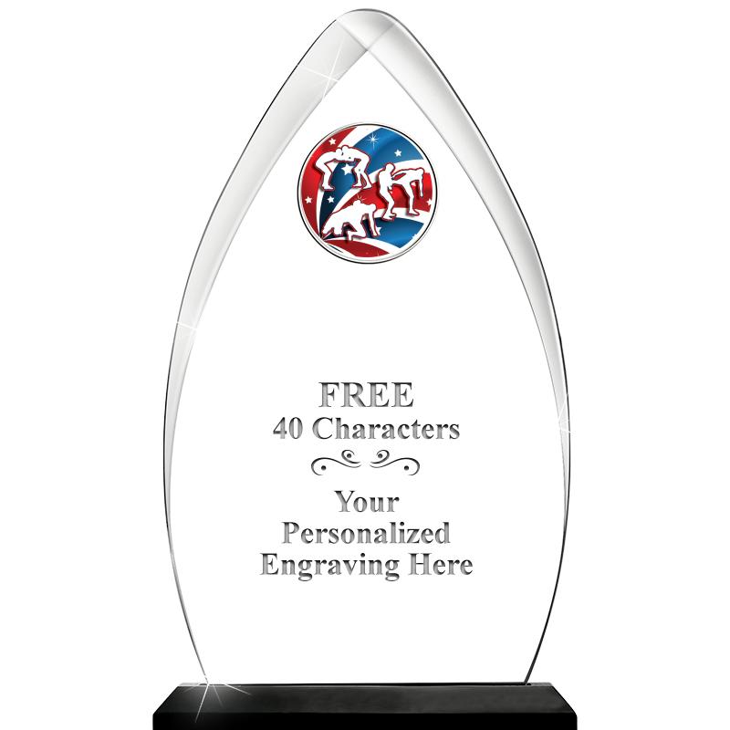 11.25"ARROWHEAD ACRYLIC W/INS