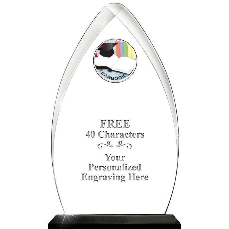 11.25"ARROWHEAD ACRYLIC W/INS