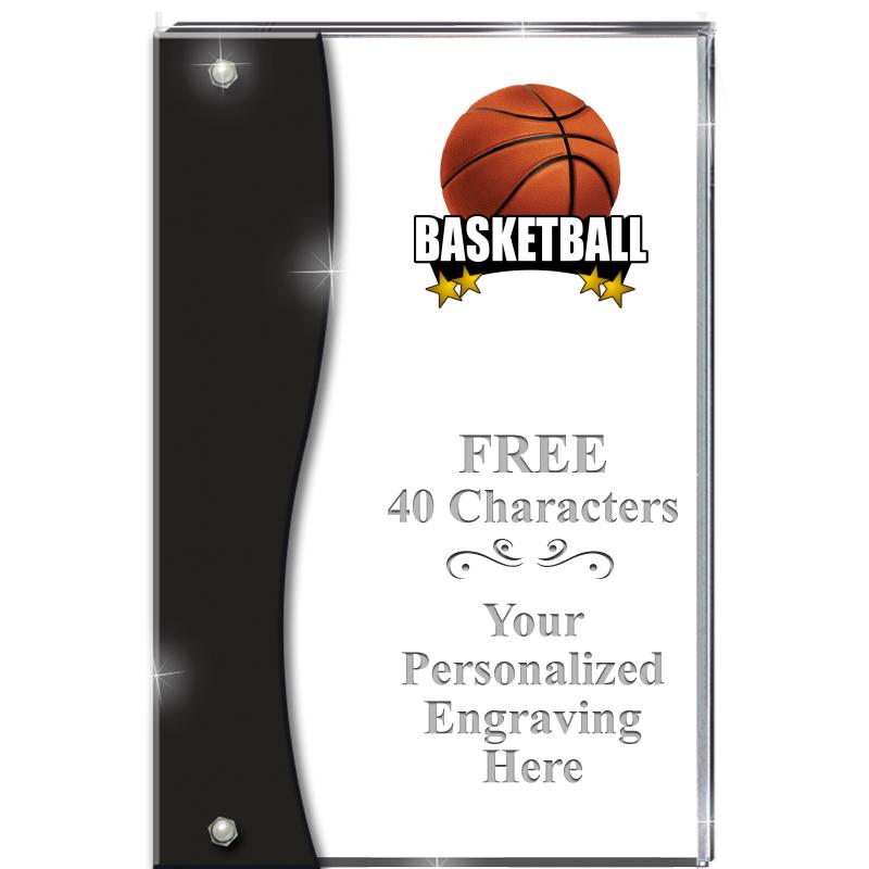 7.5" ONYX ACCENT WAVE ACRYLIC