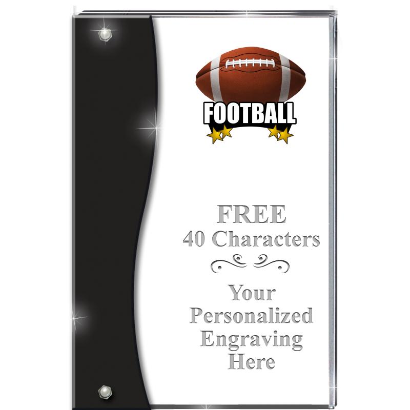 7.5" ONYX ACCENT WAVE ACRYLIC