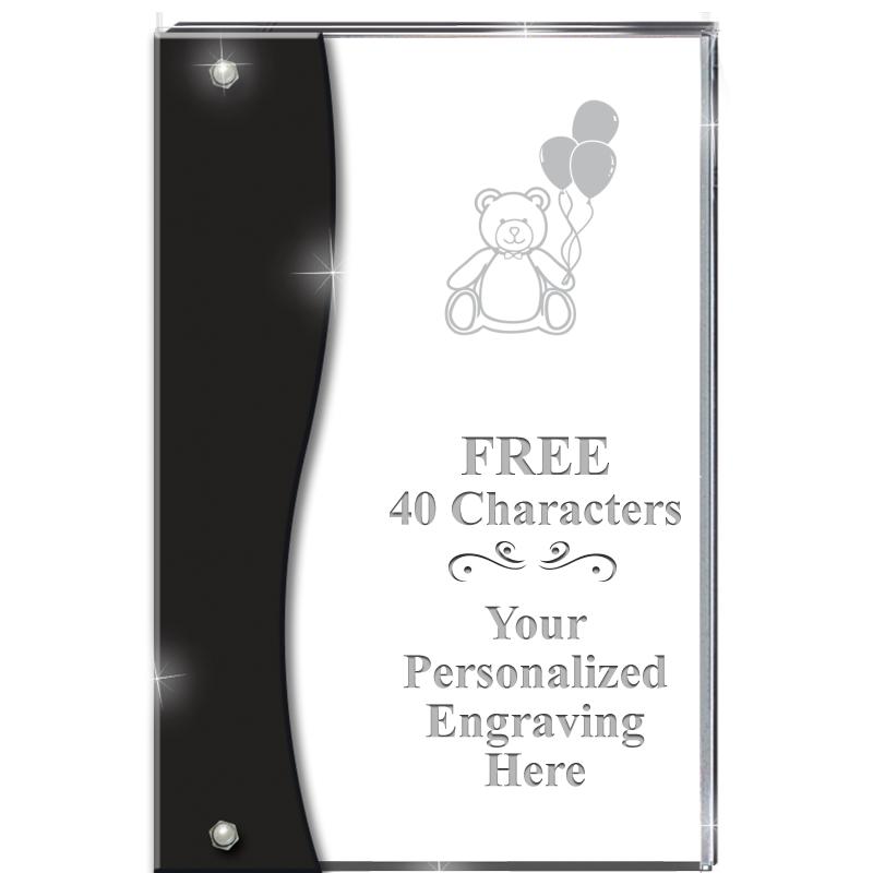 7.5" ONYX ACCENT WAVE ACRYLIC