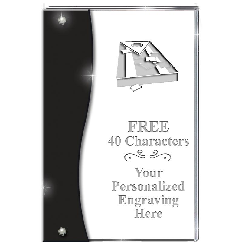 7.5" ONYX ACCENT WAVE ACRYLIC