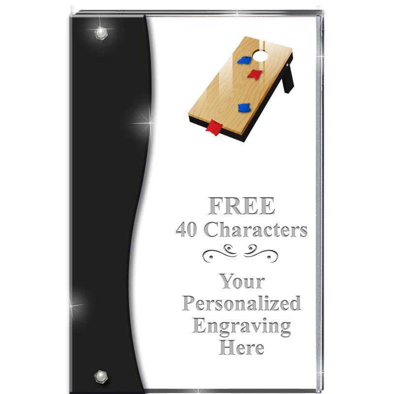 7.5" ONYX ACCENT WAVE ACRYLIC