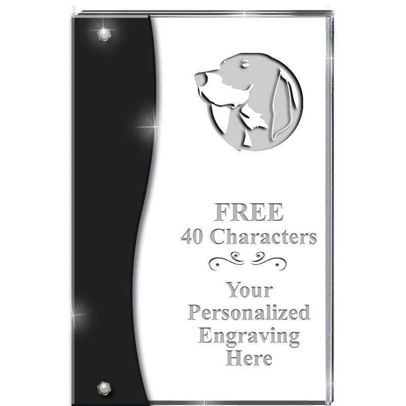 7.5" ONYX ACCENT WAVE ACRYLIC