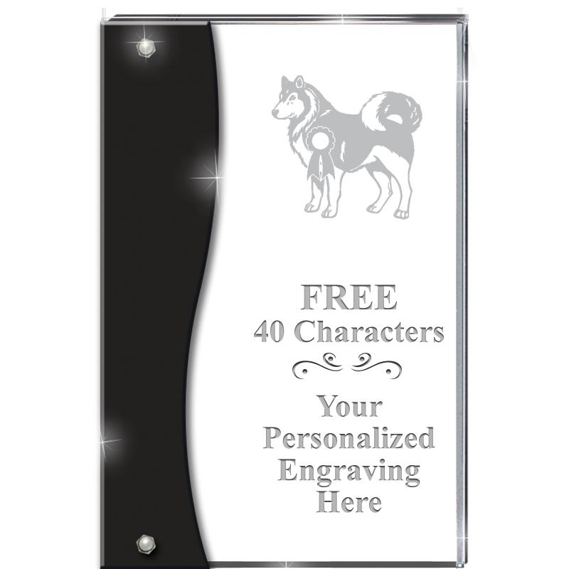 7.5" ONYX ACCENT WAVE ACRYLIC