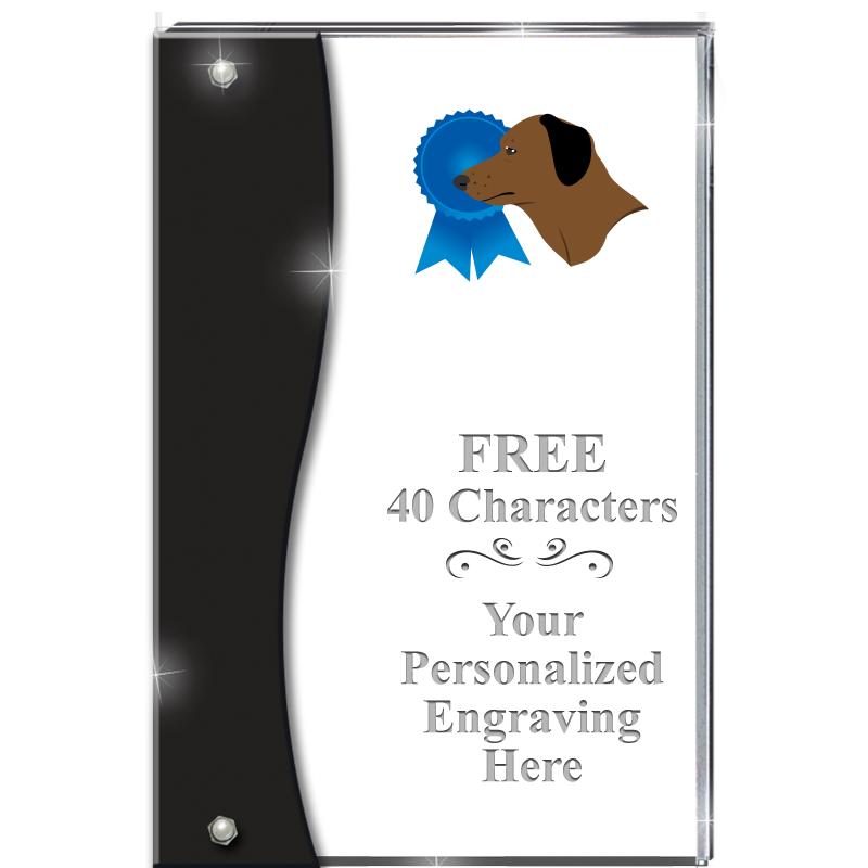 7.5" ONYX ACCENT WAVE ACRYLIC