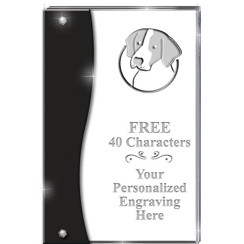 7.5" ONYX ACCENT WAVE ACRYLIC