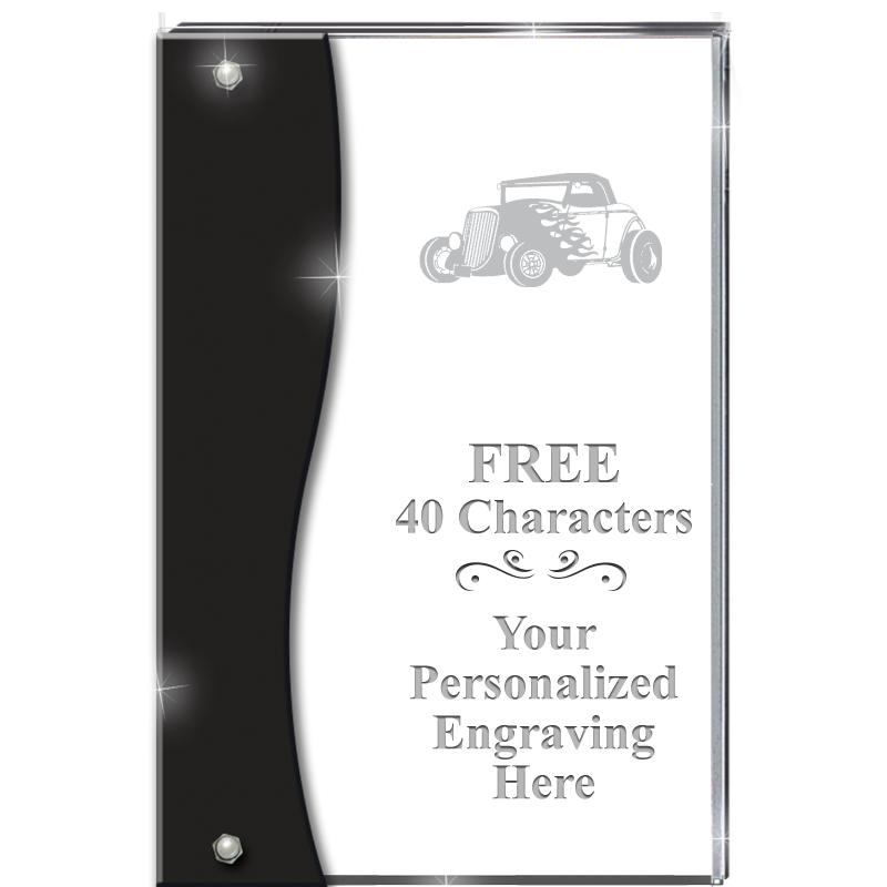 7.5" ONYX ACCENT WAVE ACRYLIC