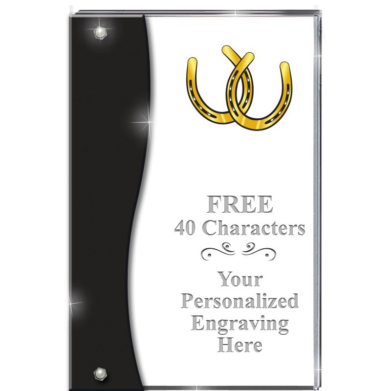 7.5" ONYX ACCENT WAVE ACRYLIC