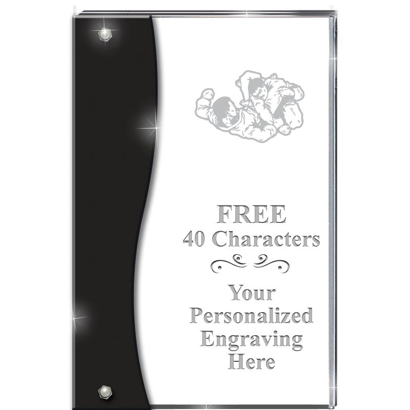 7.5" ONYX ACCENT WAVE ACRYLIC