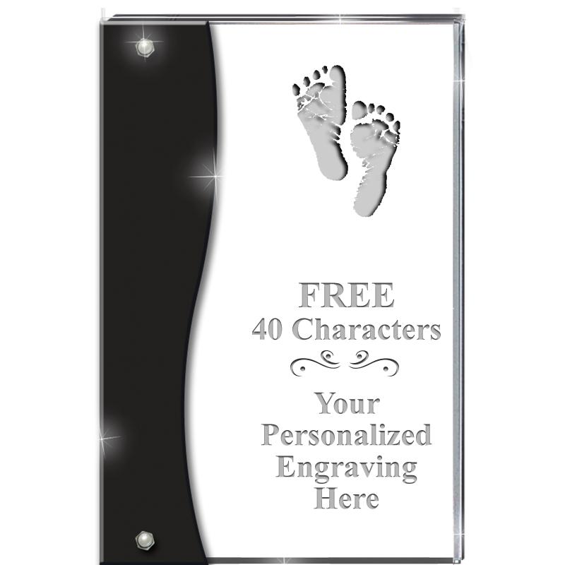 7.5" ONYX ACCENT WAVE ACRYLIC