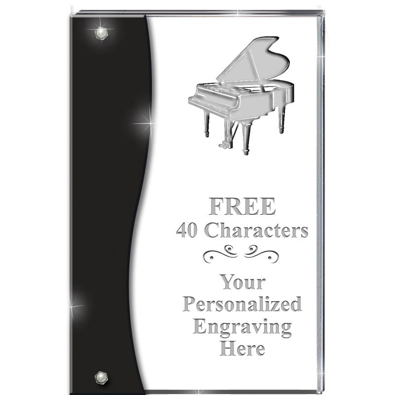 7.5" ONYX ACCENT WAVE ACRYLIC