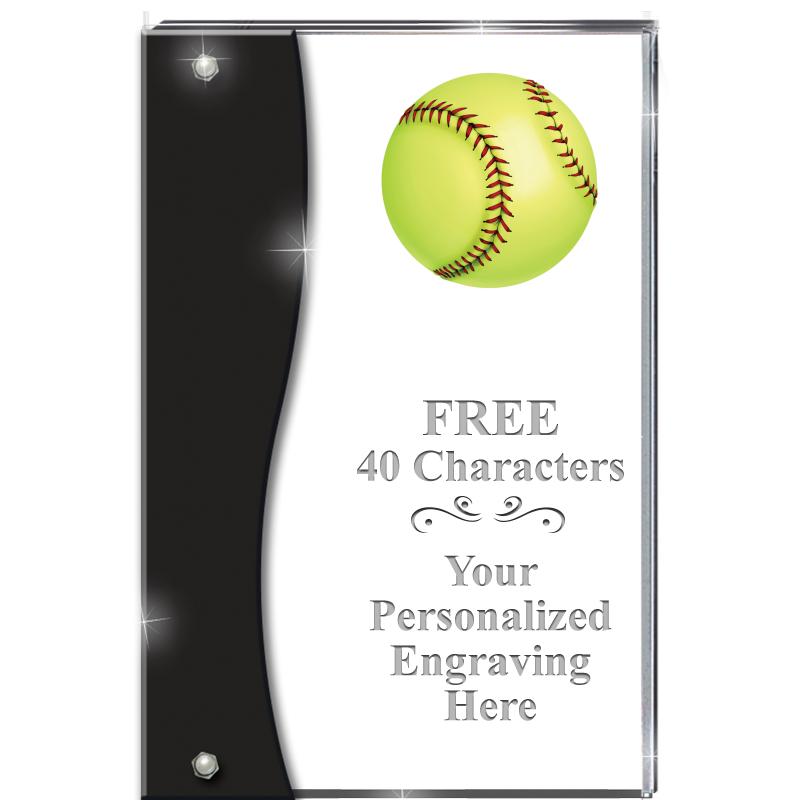 7.5" ONYX ACCENT WAVE ACRYLIC