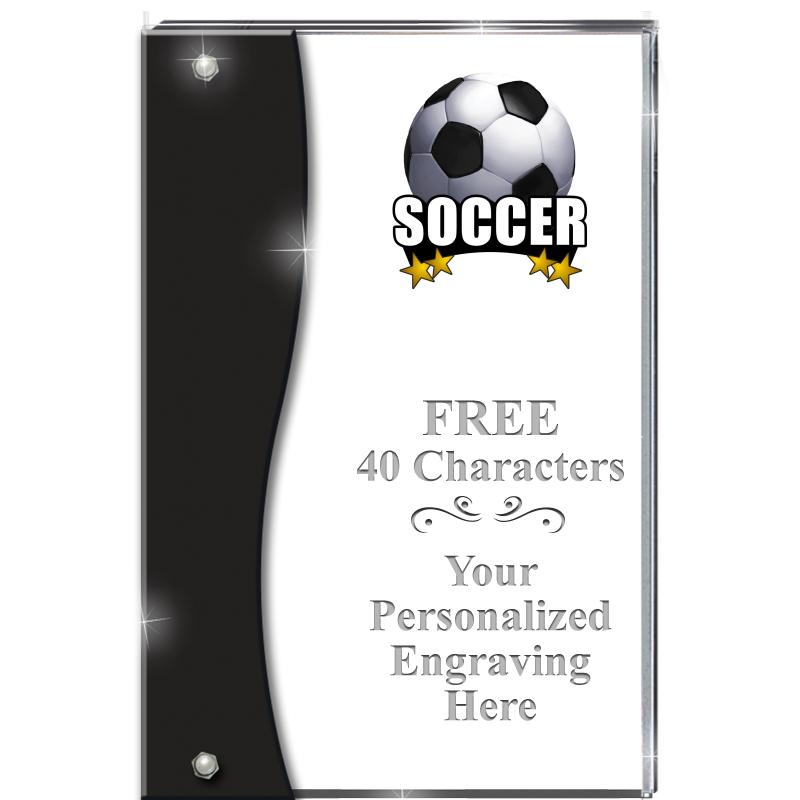 7.5" ONYX ACCENT WAVE ACRYLIC