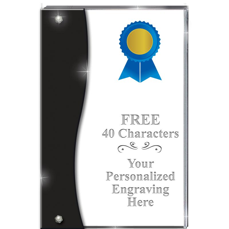 7.5" ONYX ACCENT WAVE ACRYLIC