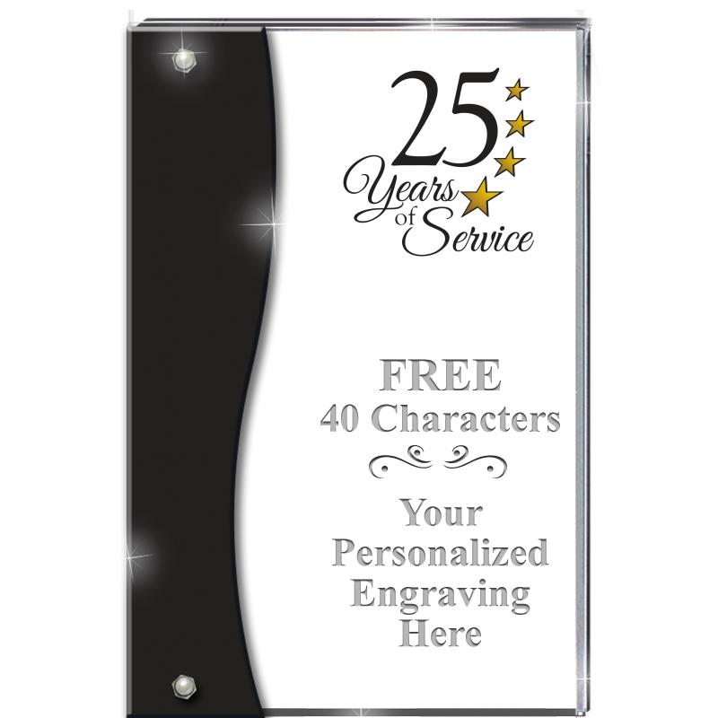 7.5" ONYX ACCENT WAVE ACRYLIC