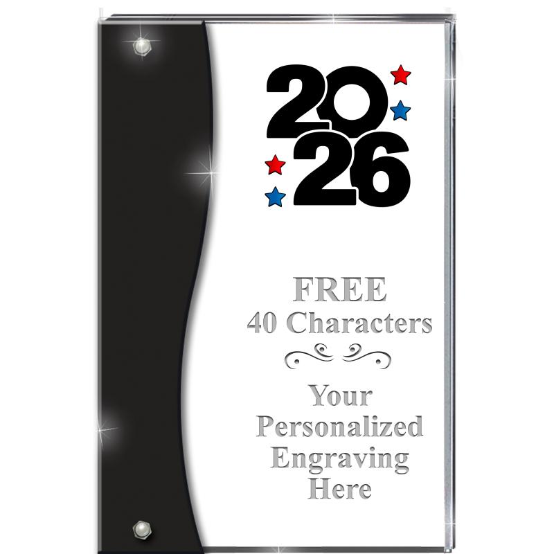 7.5" ONYX ACCENT WAVE ACRYLIC