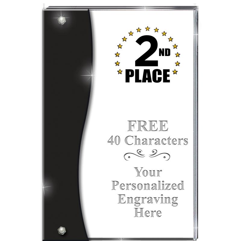 7.5" ONYX ACCENT WAVE ACRYLIC