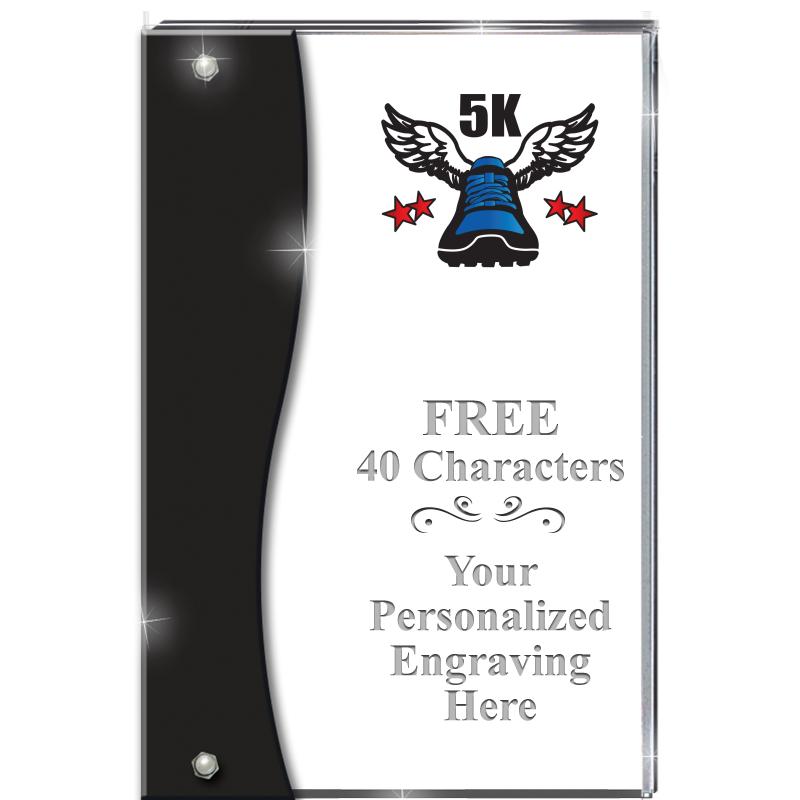 7.5" ONYX ACCENT WAVE ACRYLIC