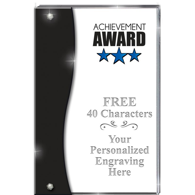 7.5" ONYX ACCENT WAVE ACRYLIC