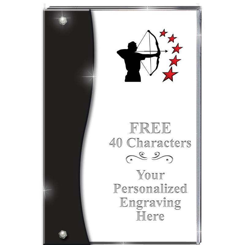 7.5" ONYX ACCENT WAVE ACRYLIC