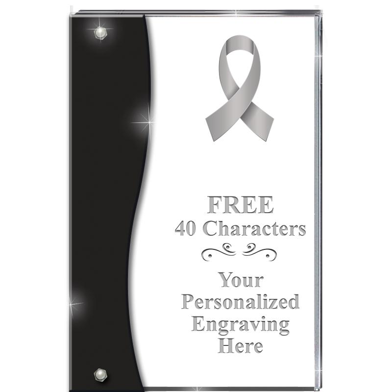 7.5" ONYX ACCENT WAVE ACRYLIC