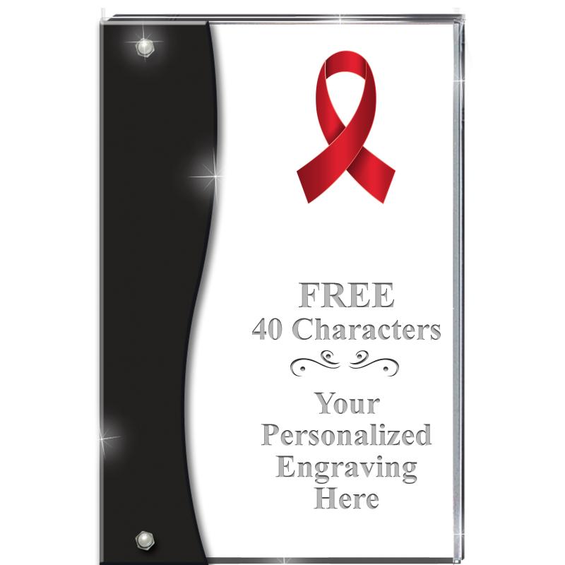 7.5" ONYX ACCENT WAVE ACRYLIC