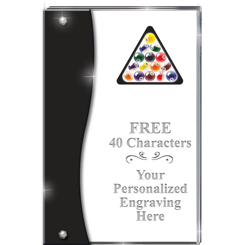 7.5" ONYX ACCENT WAVE ACRYLIC