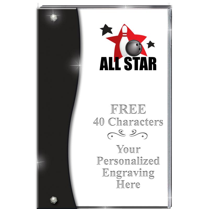 7.5" ONYX ACCENT WAVE ACRYLIC