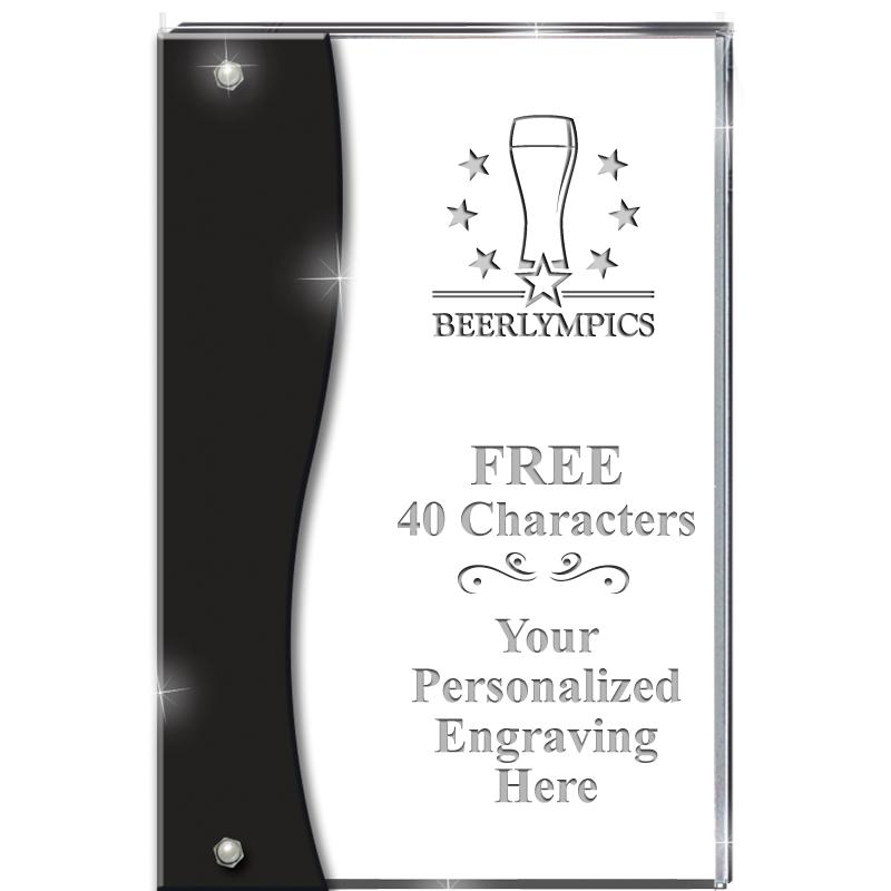 7.5" ONYX ACCENT WAVE ACRYLIC