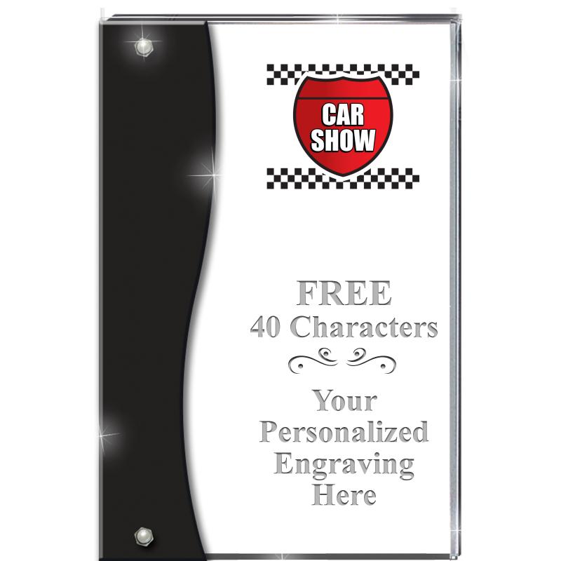 7.5" ONYX ACCENT WAVE ACRYLIC