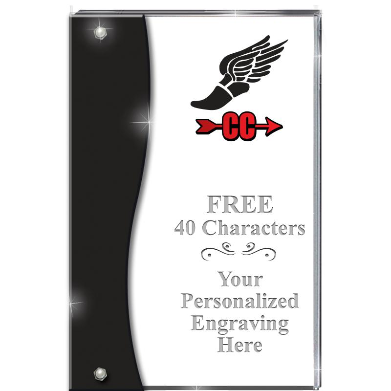 7.5" ONYX ACCENT WAVE ACRYLIC