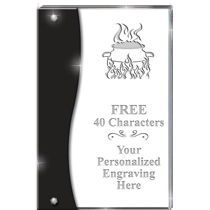 7.5" ONYX ACCENT WAVE ACRYLIC