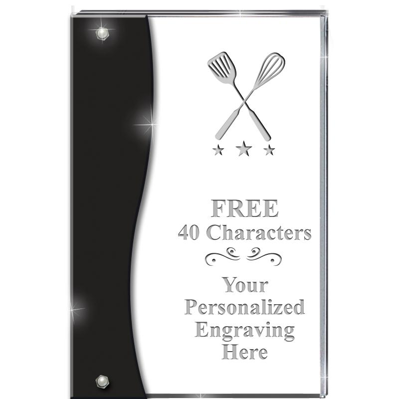 7.5" ONYX ACCENT WAVE ACRYLIC