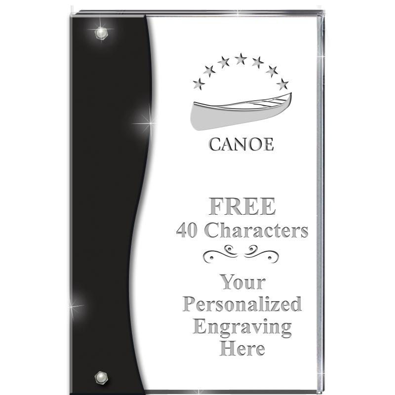 7.5" ONYX ACCENT WAVE ACRYLIC