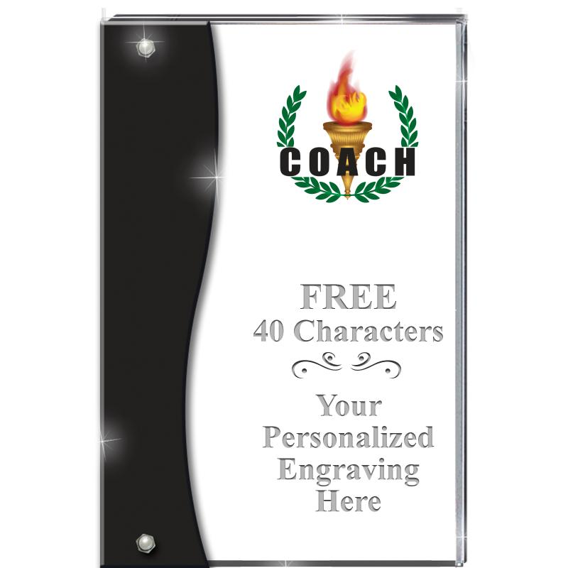 7.5" ONYX ACCENT WAVE ACRYLIC