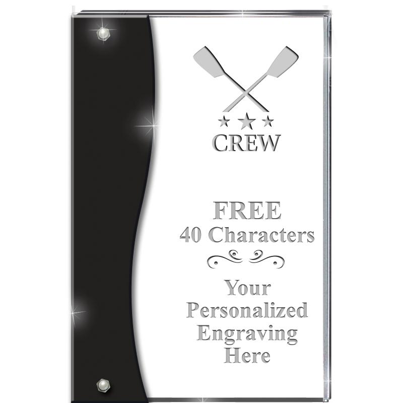 7.5" ONYX ACCENT WAVE ACRYLIC