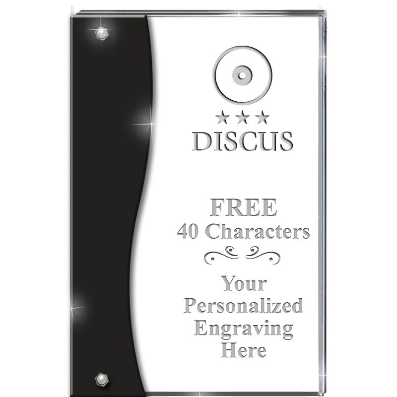 7.5" ONYX ACCENT WAVE ACRYLIC