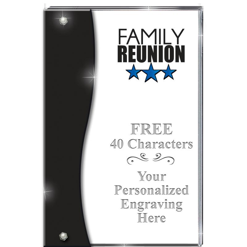 7.5" ONYX ACCENT WAVE ACRYLIC