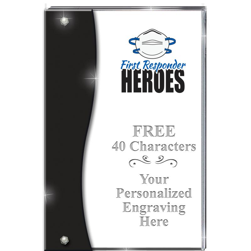 7.5" ONYX ACCENT WAVE ACRYLIC