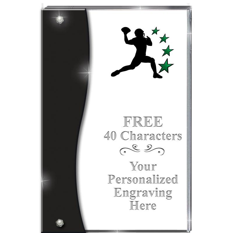 7.5" ONYX ACCENT WAVE ACRYLIC