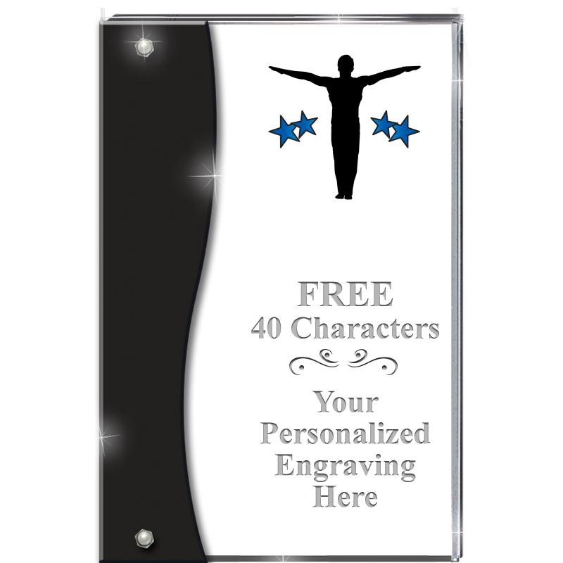 7.5" ONYX ACCENT WAVE ACRYLIC