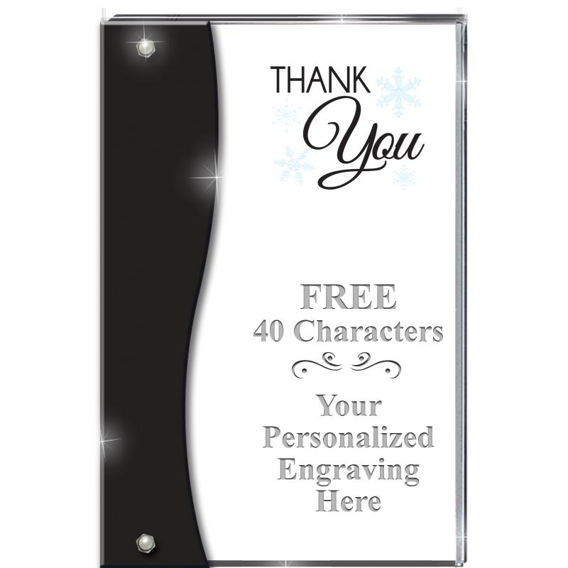 7.5" ONYX ACCENT WAVE ACRYLIC