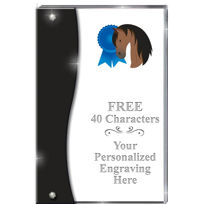 7.5" ONYX ACCENT WAVE ACRYLIC