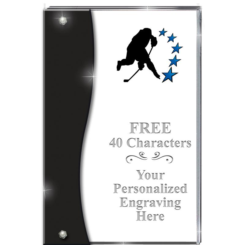 7.5" ONYX ACCENT WAVE ACRYLIC