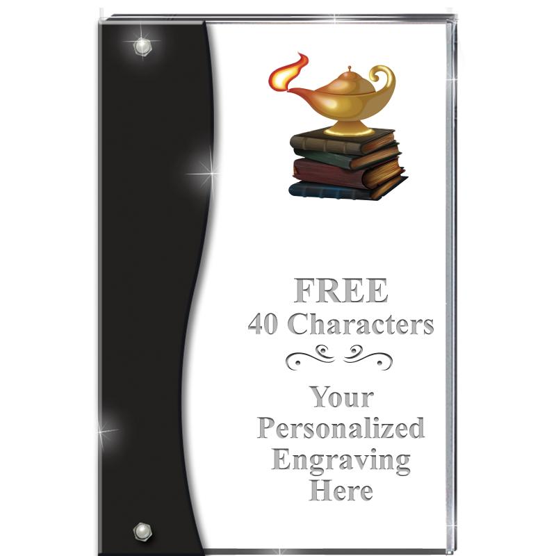 7.5" ONYX ACCENT WAVE ACRYLIC