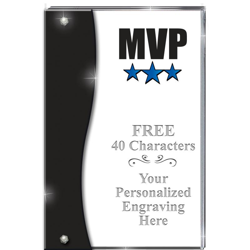 7.5" ONYX ACCENT WAVE ACRYLIC